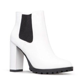 SHOEDAZZLE ADA LUG SOLE BOOTIE